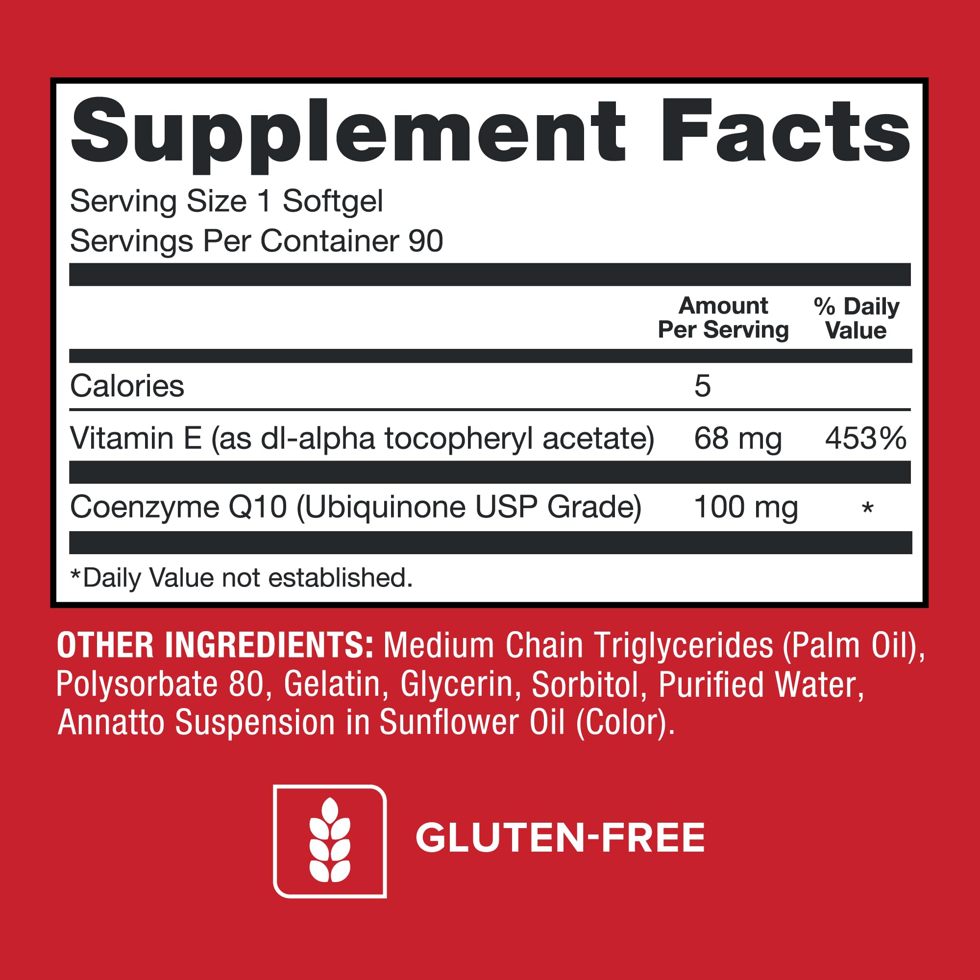 Qunol Ultra CoQ10 100mg Softgels- 3X Better Absorption Coenzyme Q10 Supplements - Antioxidant Supplement for Vascular and Heart Health & Energy Production