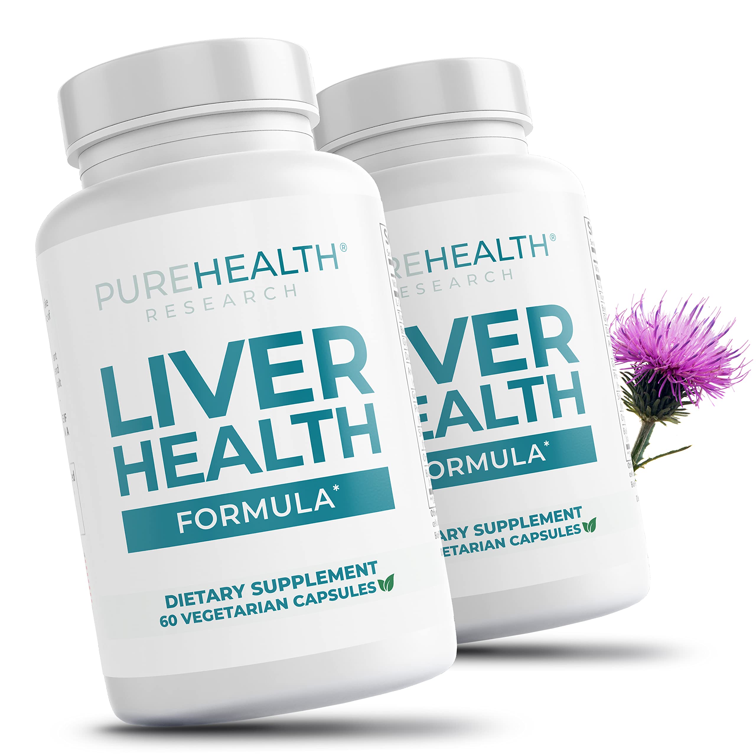 Liver Health – Liver Cleanse Detox & Repair with Artichoke Extract, Milk Thistle, Dandelion Root, Turmeric, Berberine to Healthy Liver Renew with 11 Natural Nutrients, 30 Days Supply